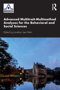 Cover: Advanced Multitrait-Multimethod Analyses for the Behavioral and Social Sciences - Routledge