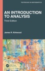 Cover: An Introduction to Analysis - Chapman & Hall/CRC
