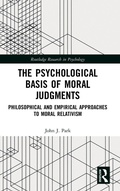 Cover: The Psychological Basis of Moral Judgments - Routledge