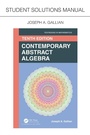 Cover: Student Solutions Manual for Gallian's Contemporary Abstract Algebra - Chapman & Hall/CRC