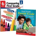 Cover: Conquering First Grade Together: 2-Book Set - Shell Educational Publishing