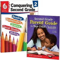 Enlarge image Cover: Conquering Second Grade Together: 2-Book Set - Shell Educational Publishing
