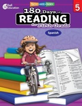 Cover: 180 Days (TM): Reading for Fifth Grade - Shell Educational Publishing