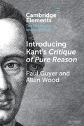 Cover: Introducing Kant's Critique of Pure Reason - Cambridge University Press