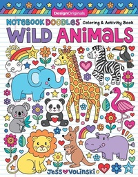 Enlarge image Cover: Notebook Doodles Wild Animals - Design Originals