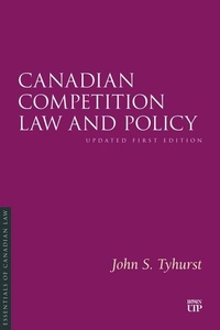 Abbildung von: Canadian Competition Law and Policy - Irwin Law Inc