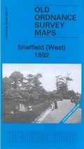 Cover: Sheffield (West) 1892: Coloured Edition - Alan Godfrey Maps