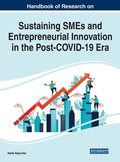 Cover: Handbook of Research on Sustaining SMEs and Entrepreneurial Innovation in the Post-COVID-19 Era - Business Science Reference