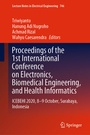 Cover: Proceedings of the 1st International Conference on Electronics, Biomedical Engineering, and Health Informatics - Springer