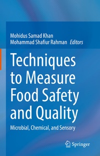 Abbildung von: Techniques to Measure Food Safety and Quality - Springer