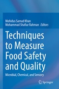 Cover: Techniques to Measure Food Safety and Quality - Springer
