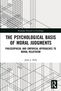 Cover: The Psychological Basis of Moral Judgments - Routledge