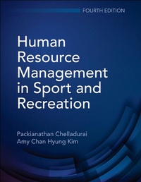 Enlarge image Cover: Human Resource Management in Sport and Recreation - Human Kinetics