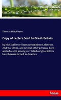 Cover: Copy of Letters Sent to Great-Britain - Hansebooks