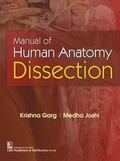 Cover: Manual of Human Anatomy Dissection - CBS Publishers and Distributors Private Limited