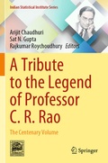 Cover: A Tribute to the Legend of Professor C. R. Rao - Springer