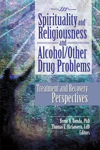 Enlarge image Cover: Spirituality and Religiousness and Alcohol/Other Drug Problems - Routledge
