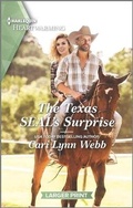 Cover: The Texas Seal's Surprise - Harlequin Heartwarming Larger Print