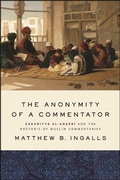 Cover: The Anonymity of a Commentator - De Gruyter