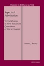 Cover: Aspectual Substitution - Peter Lang Verlag