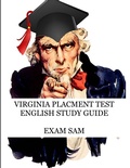 Cover: Virginia Placement Test English Study Guide - Exam SAM Study Aids and Media