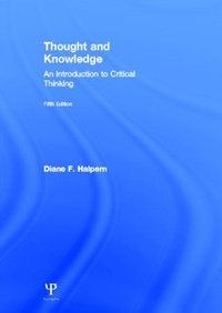 Enlarge image Cover: Thought and Knowledge - Psychology Press Ltd
