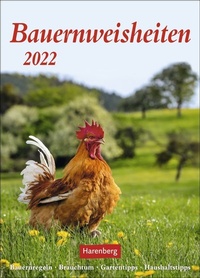 Abbildung von: Bauernweisheiten Kalender 2022 - Harenberg