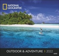 Cover: Outdoor & Adventure National Geographic Kalender 2022 - Harenberg