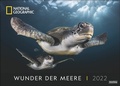 Cover: Wunder der Meere - Oceans Edition National Geographic Kalender 2022 - Harenberg