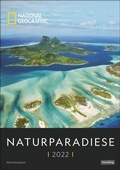 Cover: Naturparadiese National Geographic Wochenplaner Kalender 2022 - Harenberg