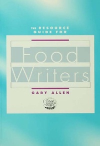 Enlarge image Cover: Resource Guide for Food Writers - Routledge