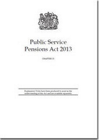 Abbildung von: Public Service Pensions Act 2013 - Stationery Office Books