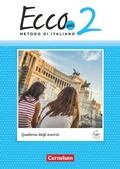 Cover: Ecco - Italienisch f&uuml;r Gymnasien - Italienisch als 3. Fremdsprache - Ecco Pi&ugrave; - Ausgabe 2020 - Band 2 - Cornelsen Verlag