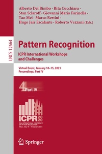 Enlarge image Cover: Pattern Recognition. ICPR International Workshops and Challenges - Springer