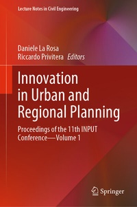 Abbildung von: Innovation in Urban and Regional Planning - Springer