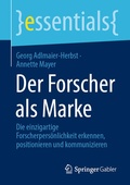 Cover: Der Forscher als Marke - Springer Gabler