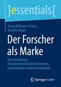 Cover: Der Forscher als Marke - Springer Gabler