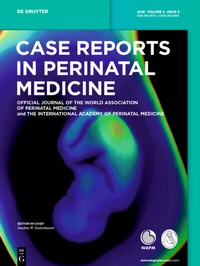 Abbildung von: Case Reports in Perinatal Medicine - De Gruyter