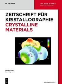 Abbildung von: Zeitschrift für Kristallographie - Crystalline Materials - De Gruyter