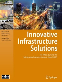 Abbildung von: Innovative Infrastructure Solutions - Springer
