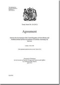 Cover: Agreement between the government of the United Kingdom and Northern Ireland and the government of Australia concerning air services - TSO