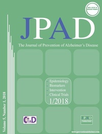 Abbildung von: The Journal of Prevention of Alzheimer's Disease - Serdi-Editions