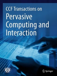 Abbildung von: CCF Transactions on Pervasive Computing and Interaction - Springer