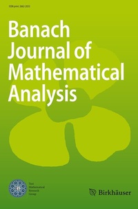 Abbildung von: Banach Journal of Mathematical Analysis - Birkhäuser