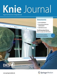 Abbildung von: Knie Journal - SpringerMedizin