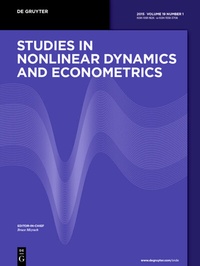 Abbildung von: Studies in Nonlinear Dynamics & Econometrics - De Gruyter