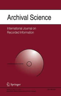 Abbildung von: Archival Science - Springer