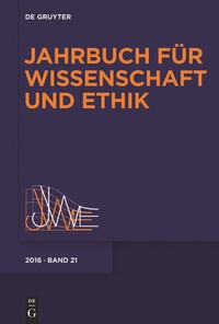 Abbildung von: Jahrbuch für Wissenschaft und Ethik - De Gruyter