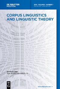 Abbildung von: Corpus Linguistics and Linguistic Theory - De Gruyter Mouton