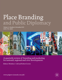 Abbildung von: Place Branding and Public Diplomacy - Palgrave Macmillan